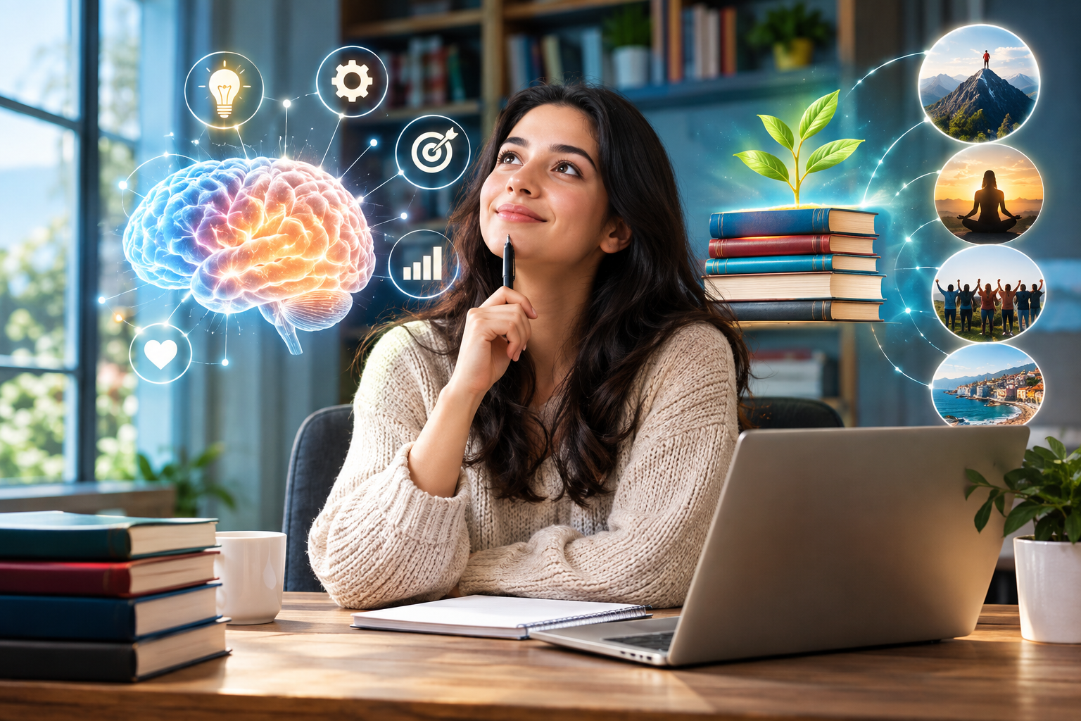 Digital Marketing in Nepal with a modern business website, SEO, digital technology, online connectivity, growth analytics, and connected digital marketing concepts.