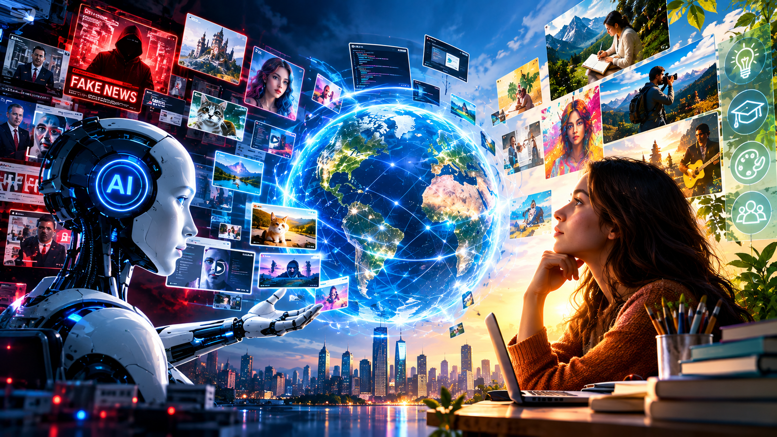 Will AI-Generated Content Destroy the Internet? The Future of Content, Trust and Human Creativity